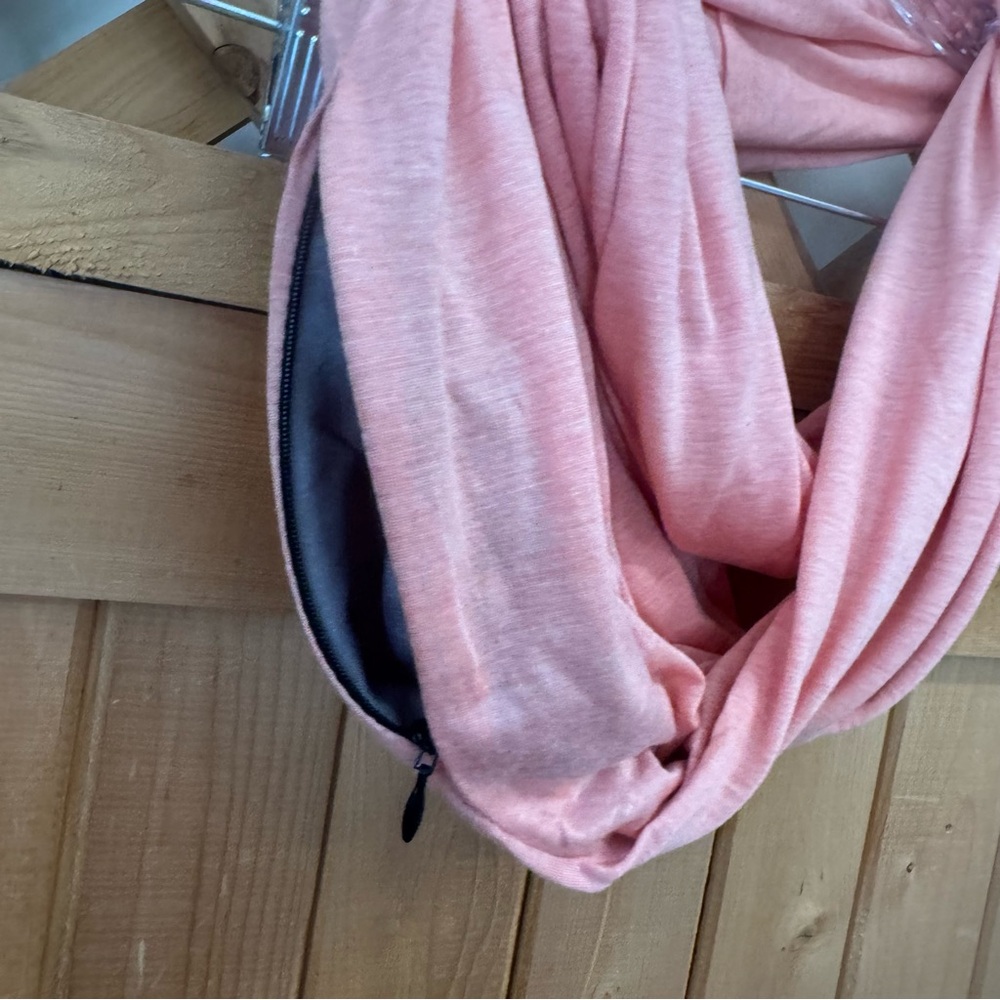 Pink Infinity Scarf - Picture 5 of 5